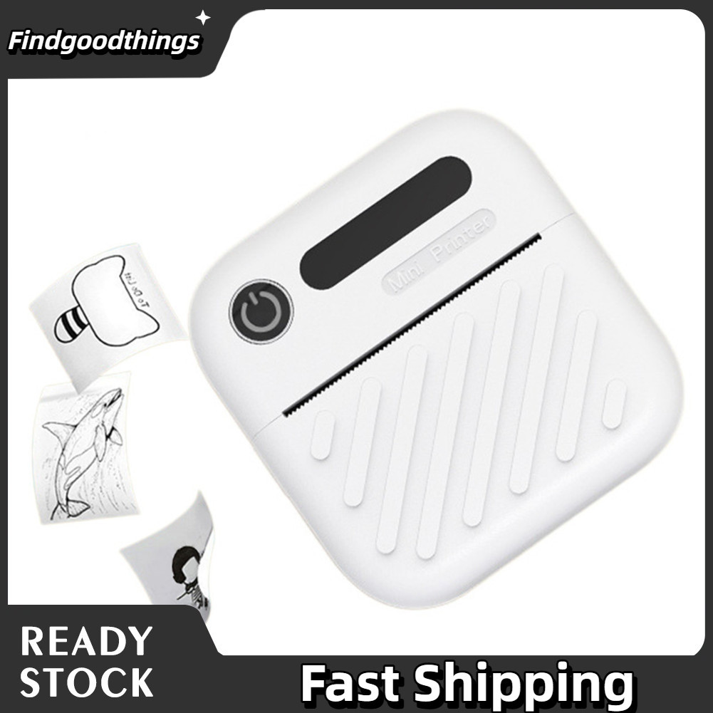 Findgoodthings-br Impressora de etiquetas Oreilet Máquina de impressão térmica portátil com vários modelos para casa,