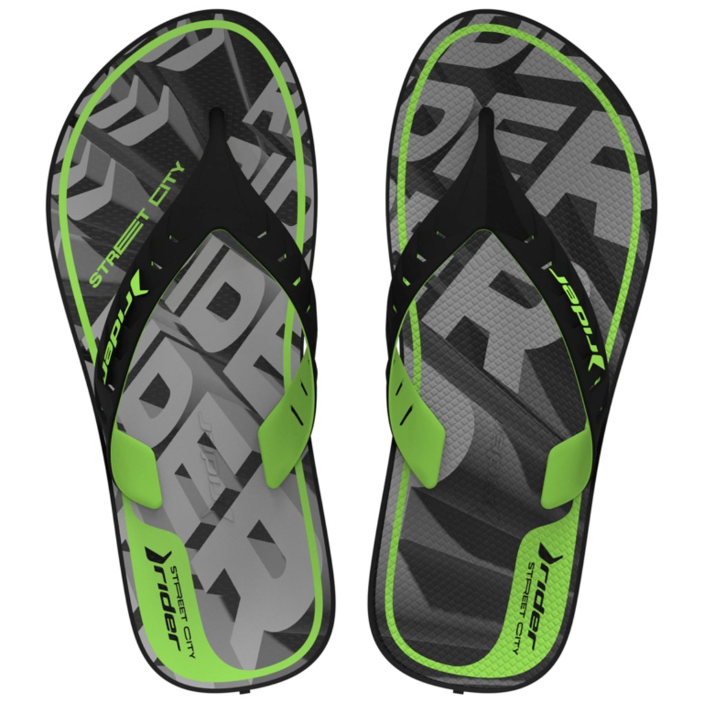 Chinelo De Dedo Rider Adulto Street City Premium Conforto