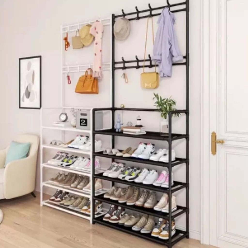 Prateleira Organizadora 5 Níveis ambiente organizado de roupas sapatos fácil de montar quarto sala