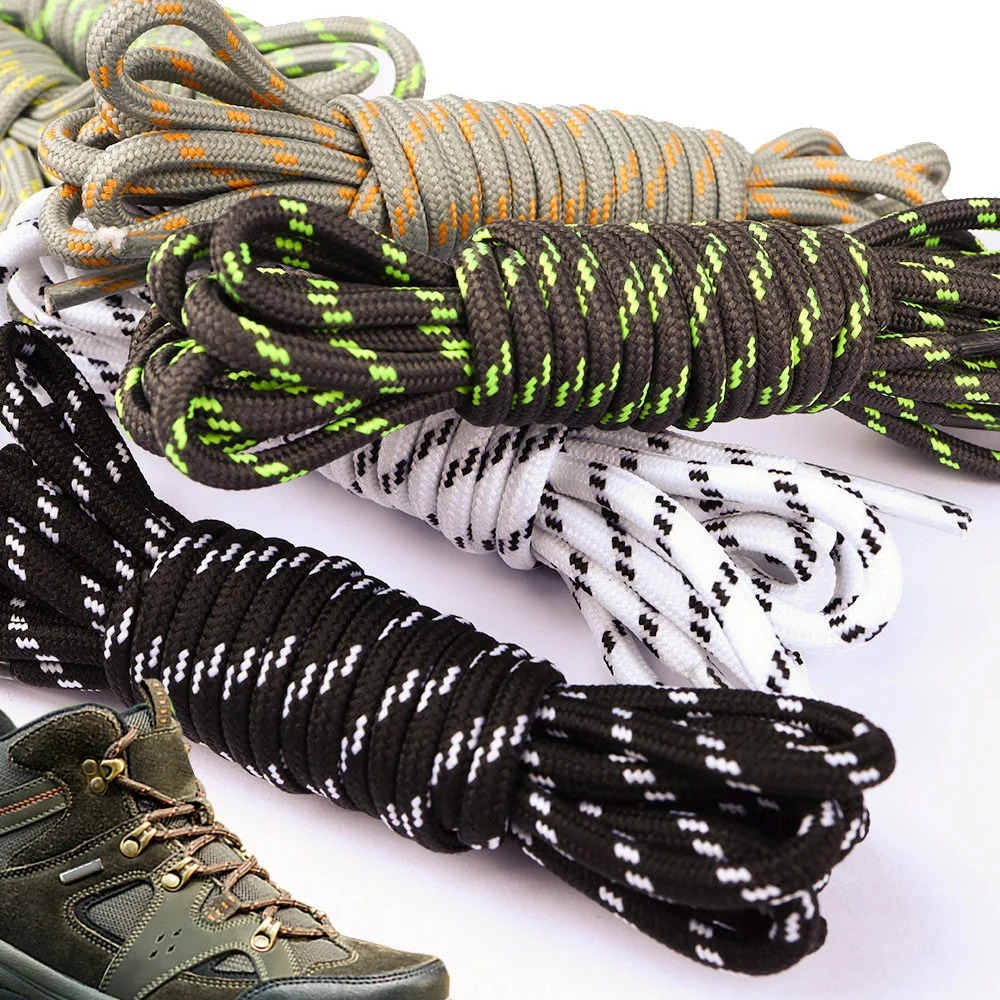 1 par Cadarço 1,80m 180cm preimum bota hiking work boot combat boots cotrunos moc toe trilha