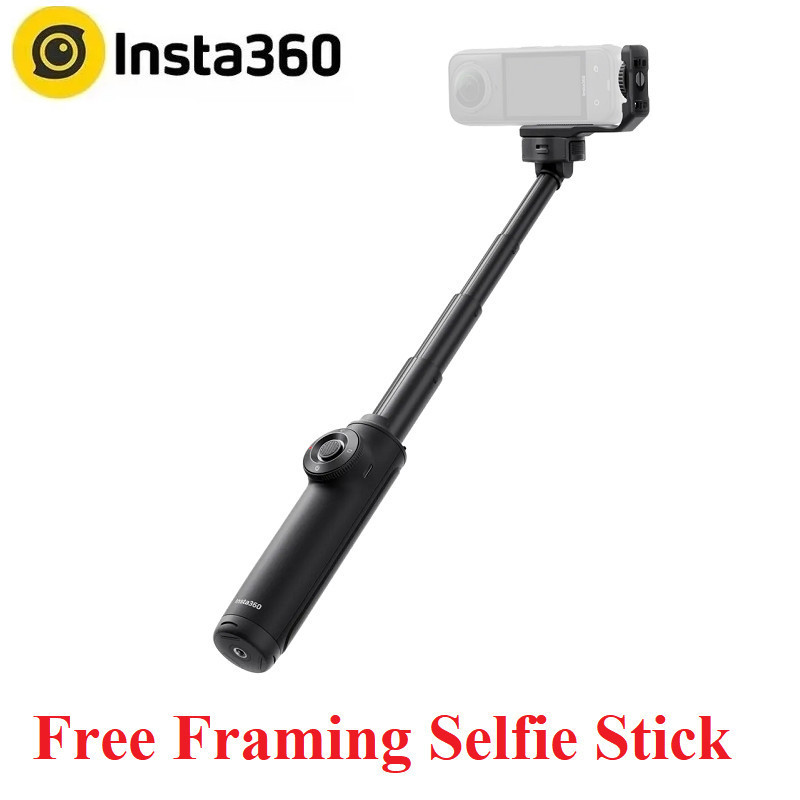Insta360 X5 Free Framing Selfie Stick Battery Capacity 620 mAh Run Time 20 Hours For Insta360 X5 Original Accessories