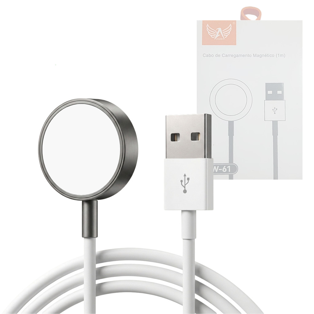 Carregador por INDUÇÃO para modelos Smart iWatch Altomex AW-61