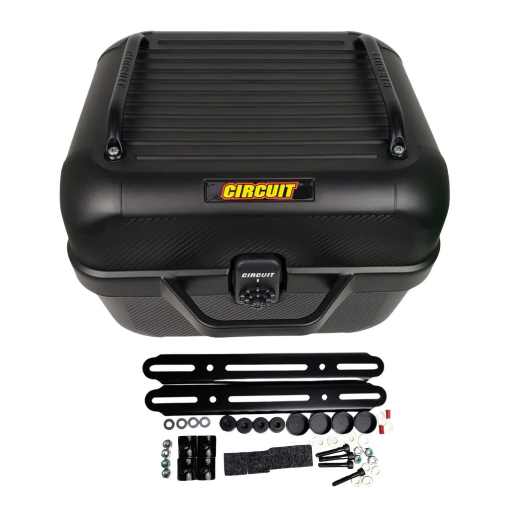 Bauleto Smart Match 28L Preto Circuit com USB para Viagens
