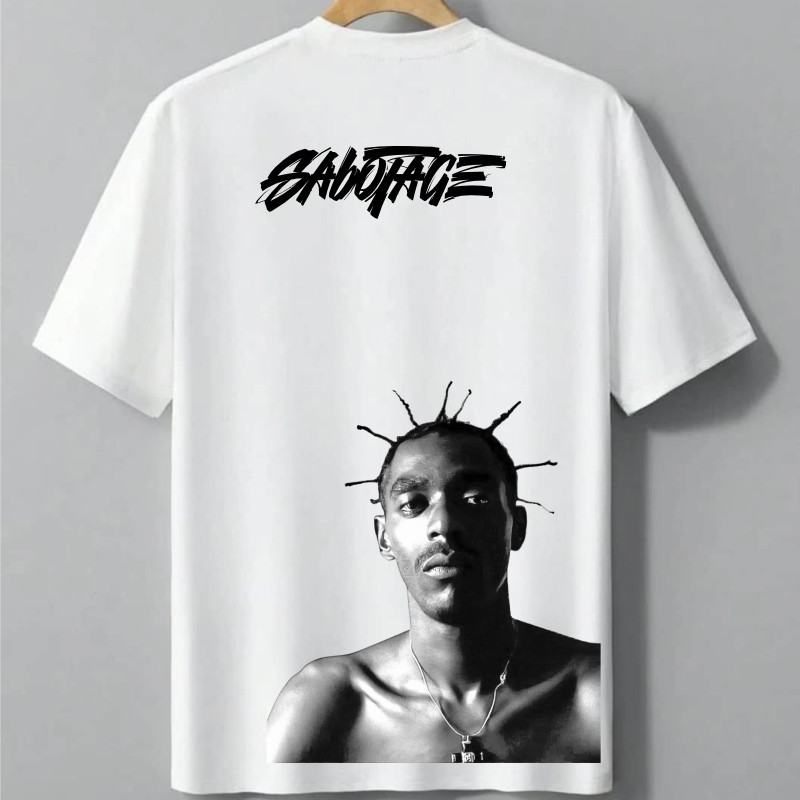 Camiseta Unissex Sabotagem Rap Cantor Camisa Blusa 100% Algodão Envio Imediato Polar Clothing Store