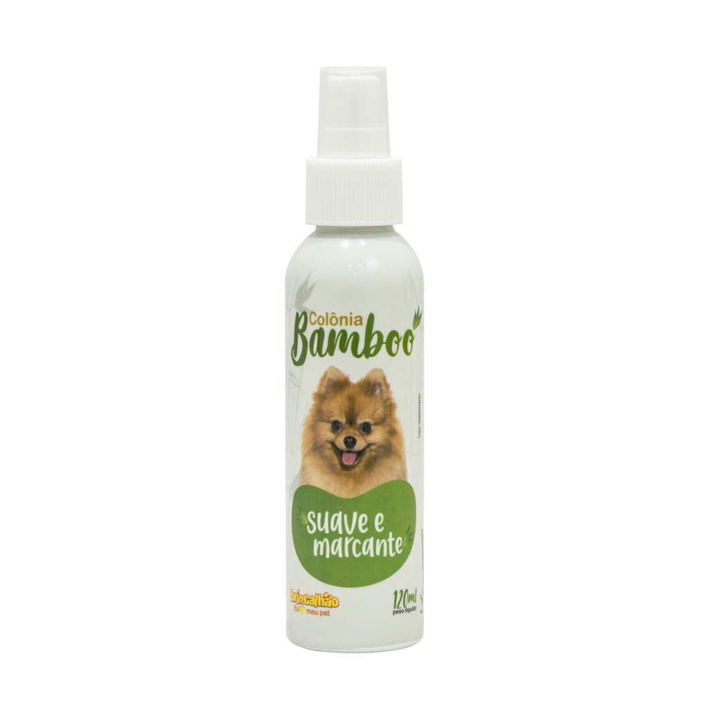 Perfume para Cães Colônia Pet Bamboo Brincalhão 120ml