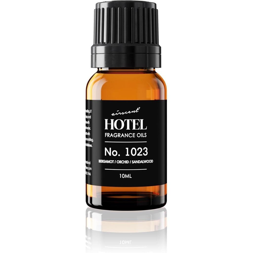 Difusor de Aroma para Hotel Air Fragrance No.1023-Bacara Estilo Hotel-10ml |   Fragrância de Madeira de Orquídea Bergamo