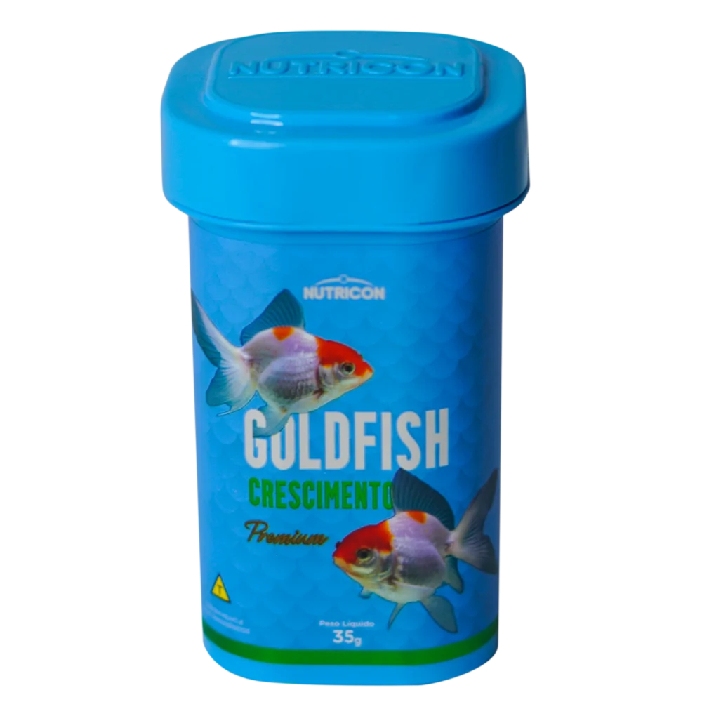 Ração para Kinguio Nutricon Goldfish Crescimento 38% Proteína Água Fria