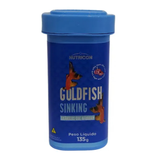 Ração Para Peixes Nutricon Goldfish Sinking 135g - Kinguios