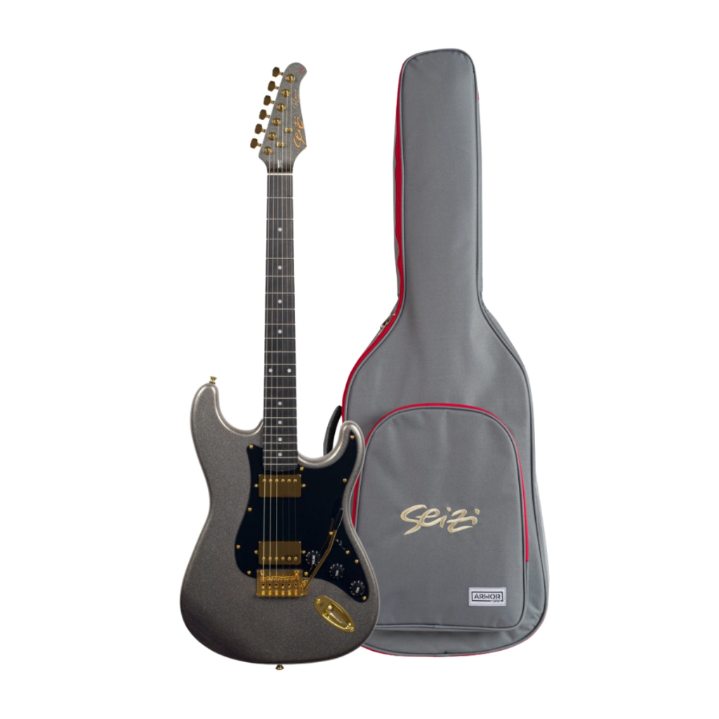 Guitarra Seizi Vintage Ronin Hh R. Meirelles Space Grey