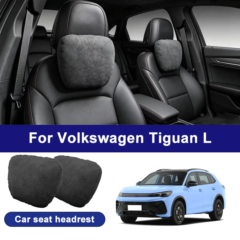 For Volkswagen Tiguan L car headrests, soft universal adjustable car seat pillows, car neck pillow cushions, car accessories