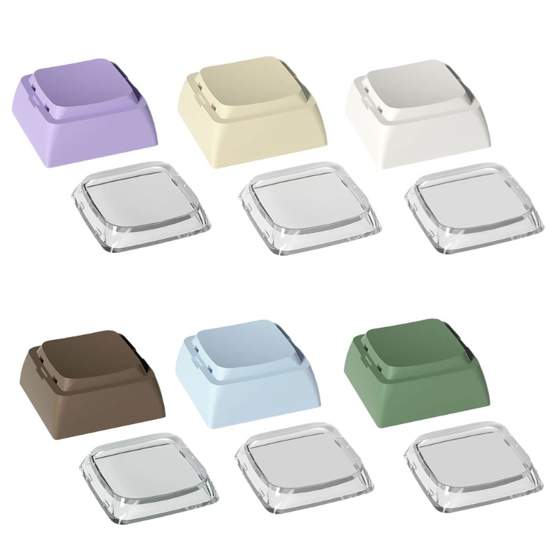 Blala 8Pcs XDA Height Keycaps Cor Opcional Para Teclados Mecânicos Que Melhoram A Digitação