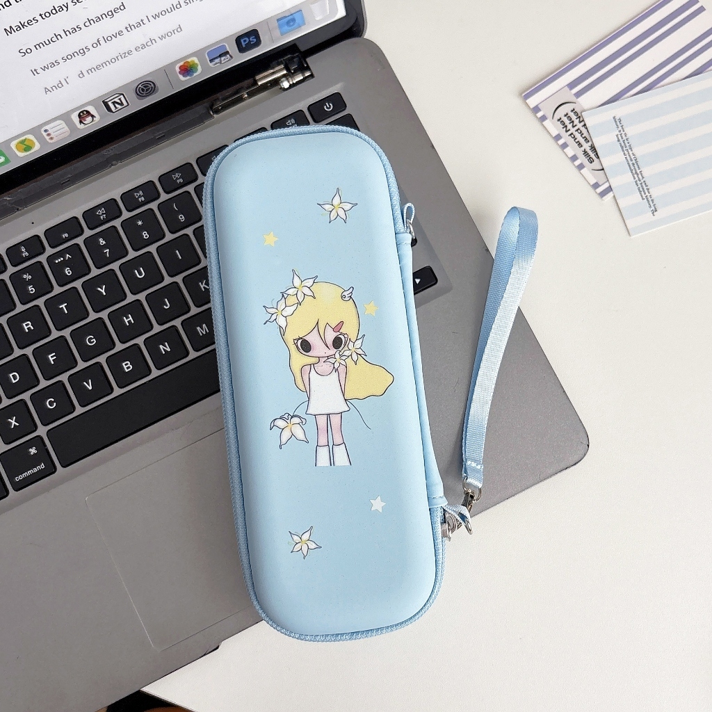 DJI Osmo Pocket 4/3 Pocket 4Pro Cartoon Girl Capa protetora Bolsa de armazenamento, estojo portátil multifuncional à pro