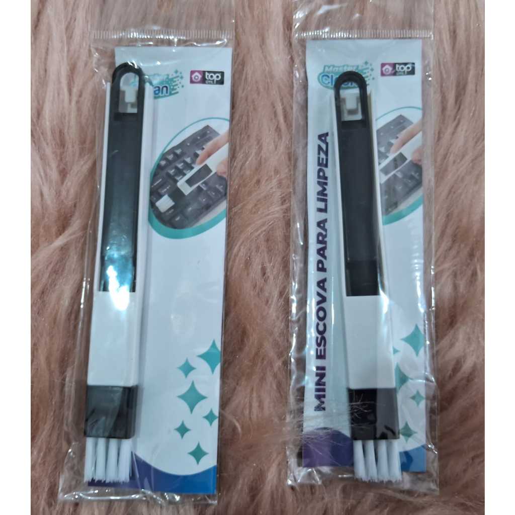 Limpeza Mini Escova para teclado e espaços pequenos com aparador