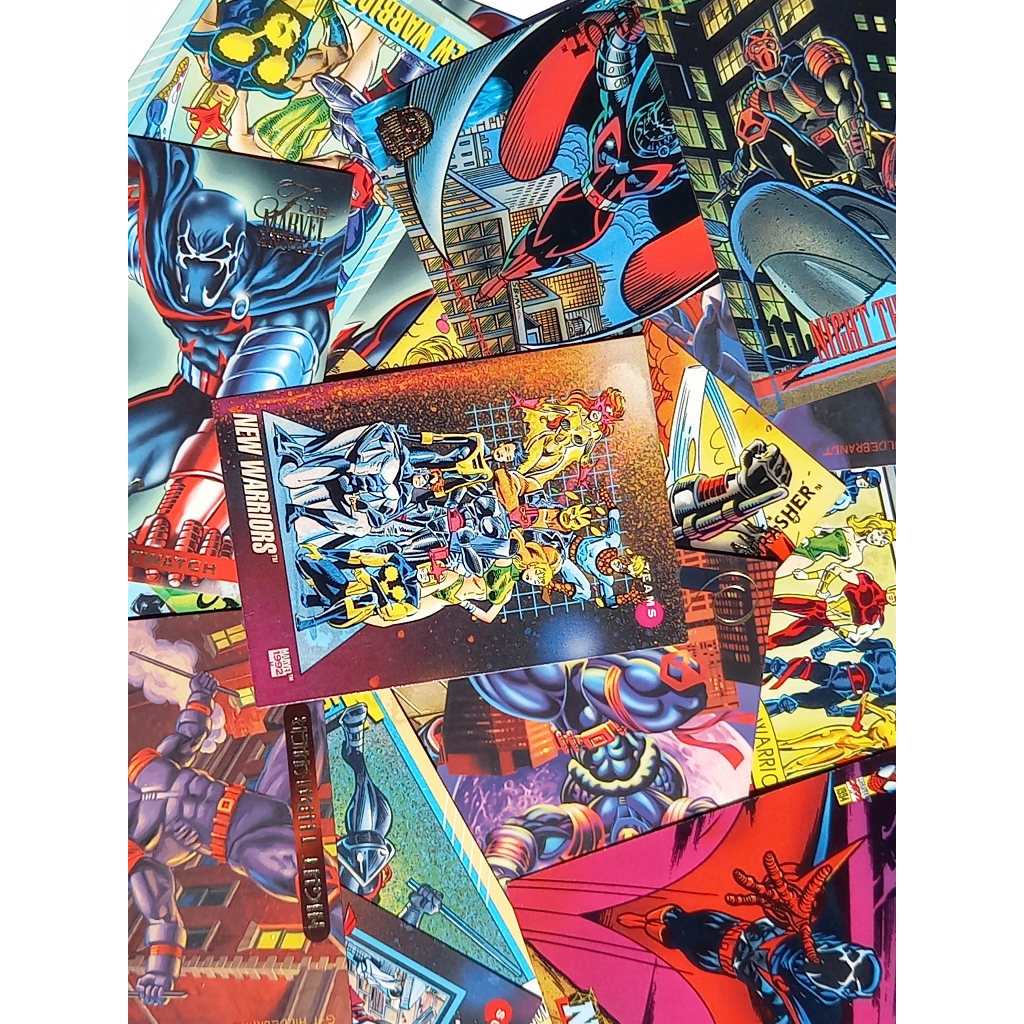 Raros Cards Colecionáveis Marvel Masterpieces - Marvel Annual - Marvel Cards Universe -SkyBox -1990 - 1995