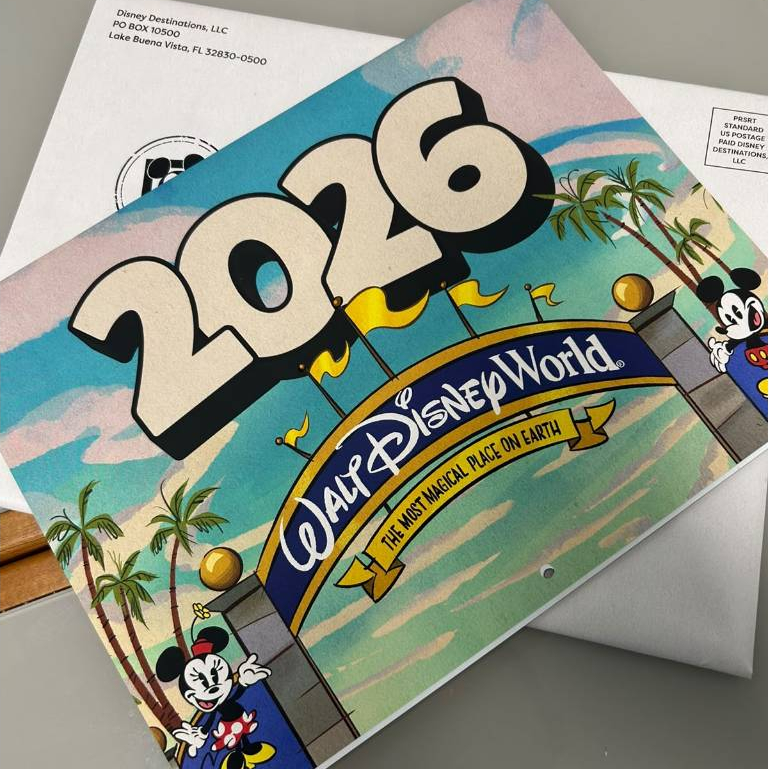 Calendário Disney 2026 Annual Pass