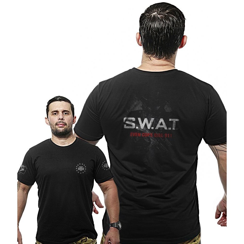Camiseta Masculina Militar Wide Back S.W.A.T Team Six