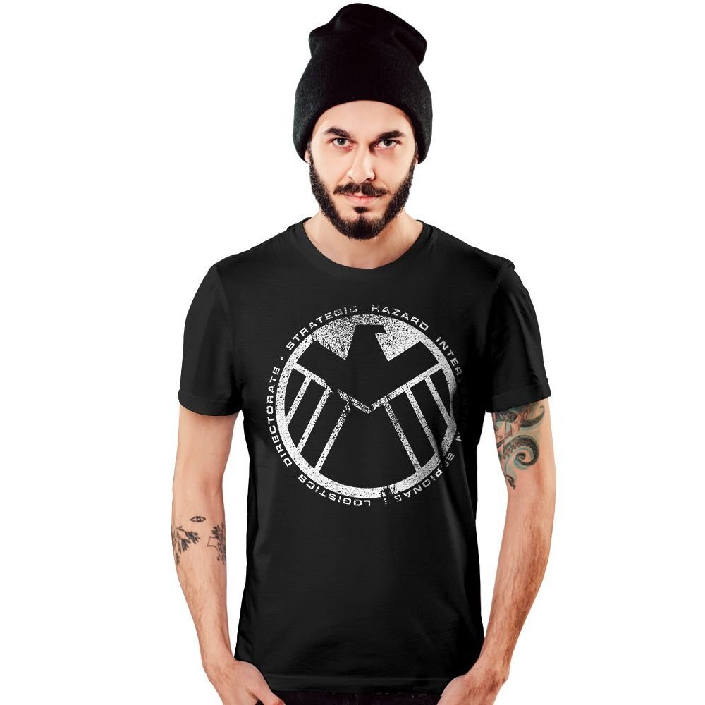 Camiseta Masculina Avengers S.H.I.E.L.D Team Six