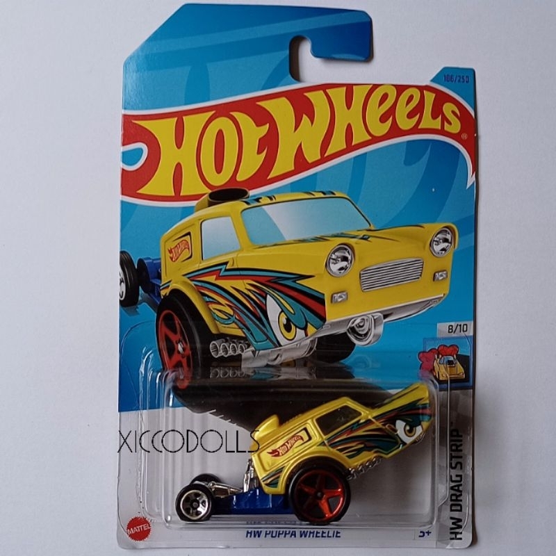 Carrinho Hot Wheels HW Poppa Wheelie Mattel