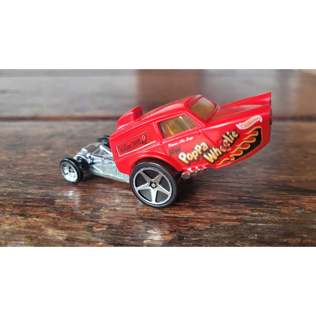 Hot Wheels - HW Poppa Wheelie Vermelho - HW Off-Road 2014 (Fora da Embalagem) - Mainline 1:64