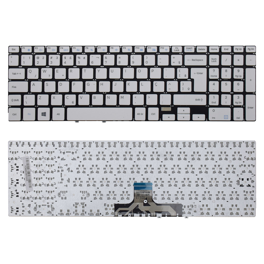 Teclado para Notebook compatível com Samsung Expert NP350XAA ABNT2