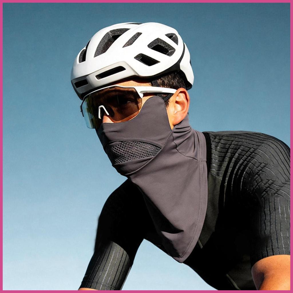 Capa Facial UV Respirável Macio Earloop Resfriamento Pescoço Gaiter Rosto Bandana Para Homens Adultos Mulheres Ao Ar Liv