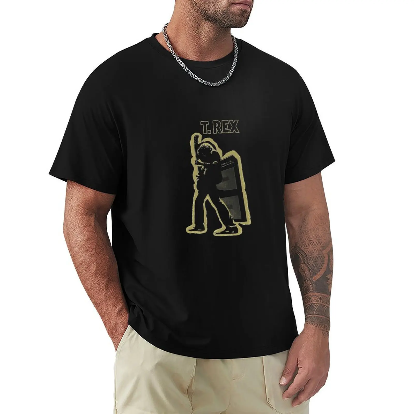 Electric Warrior T-Shirt All Match Print Short Sleeve Top