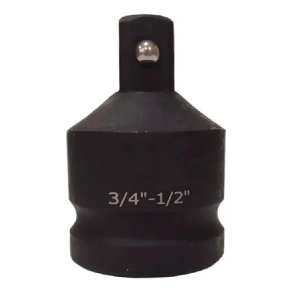 Kit 2pç Adaptador Redução Impacto Para Soquete 3/4 F X 1/2 M