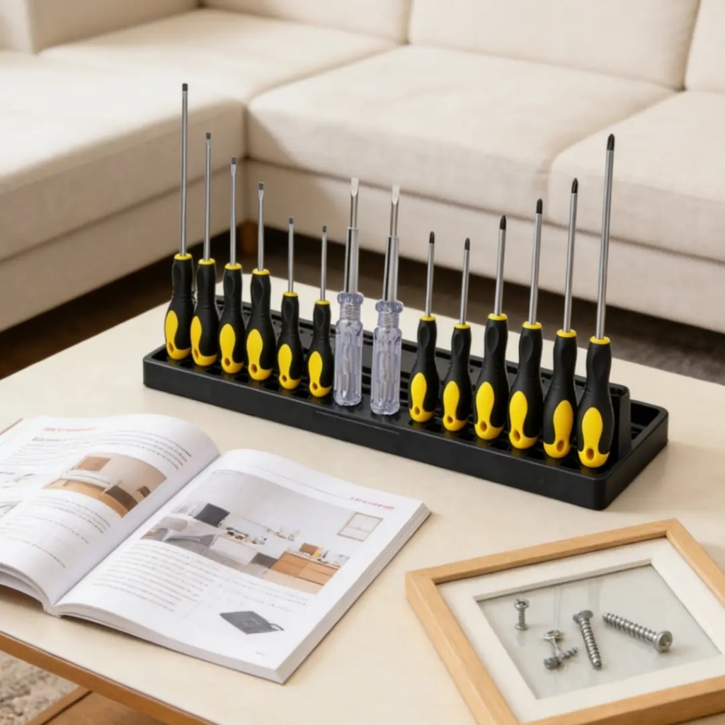 Kit 12Pcs Chaves de Fenda e Phillips Kit De Chave Profissional Magnética com 2pcs Caneta testadora de tensão