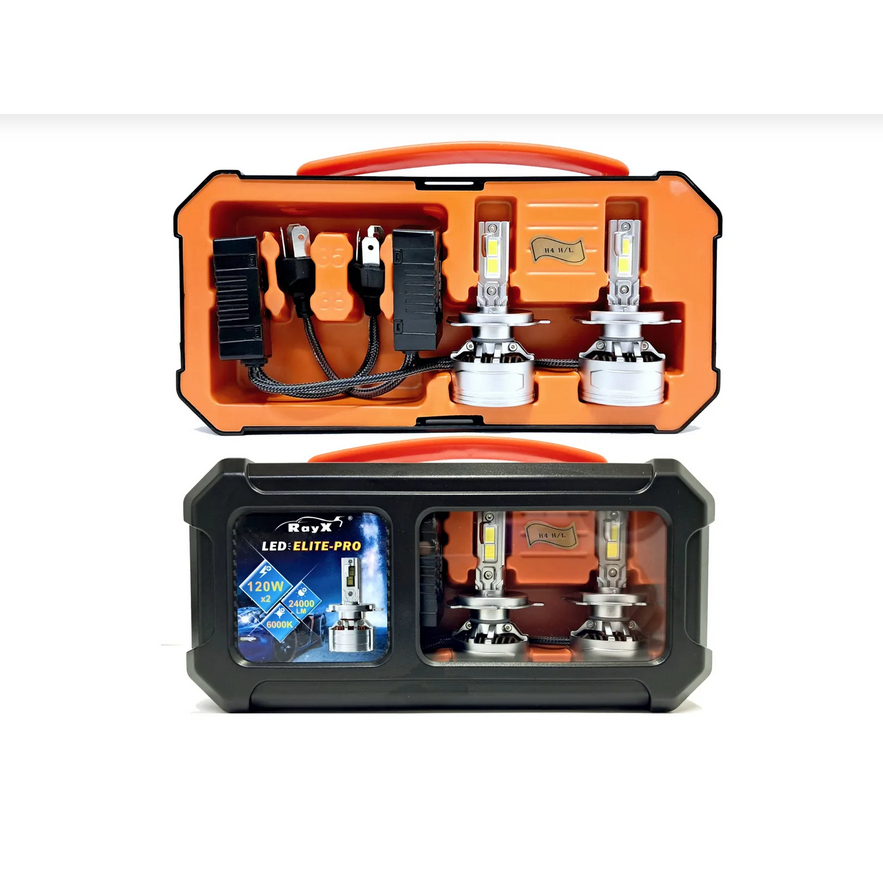 Lampada Ultra Led Elite Pro Rayx H4 Alto Baixo 24000LM