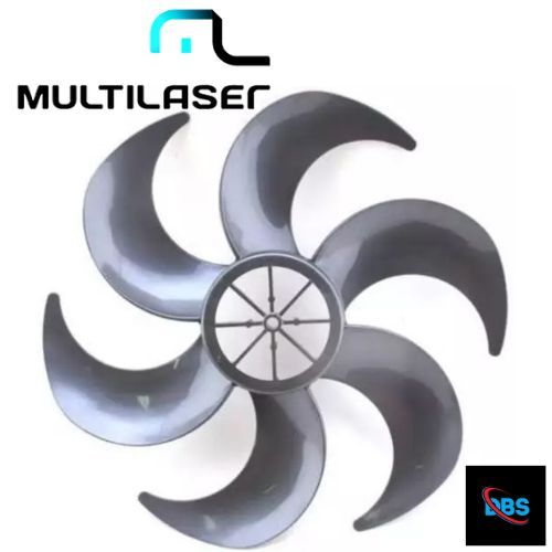 Helice Ventilador Multilaser Multi Turbo 30cm 6 Pás Adaptável
