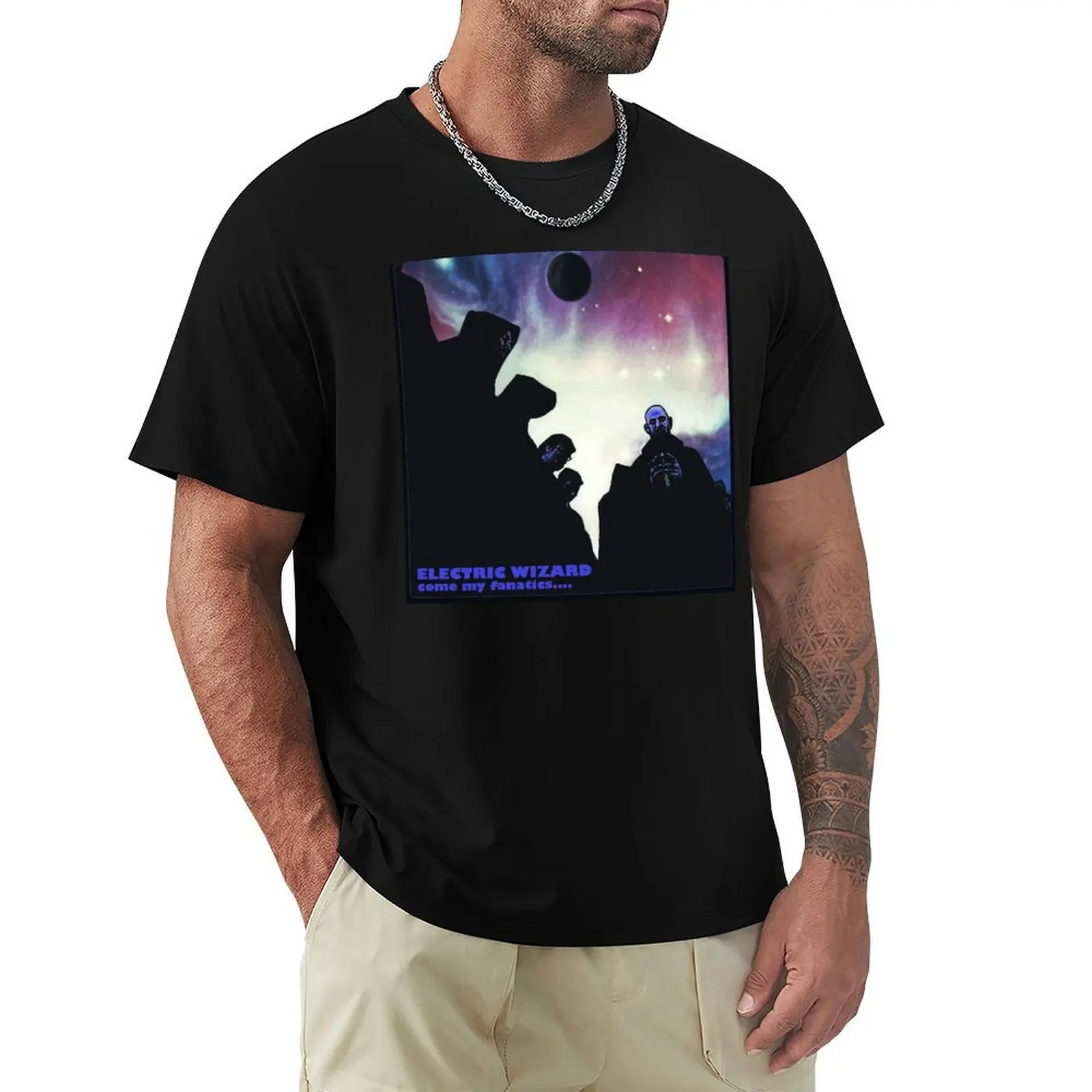 Electric Wizard - Come My Fanatics… album 1997 T-Shirt Thanksgiving Day Tee Top
