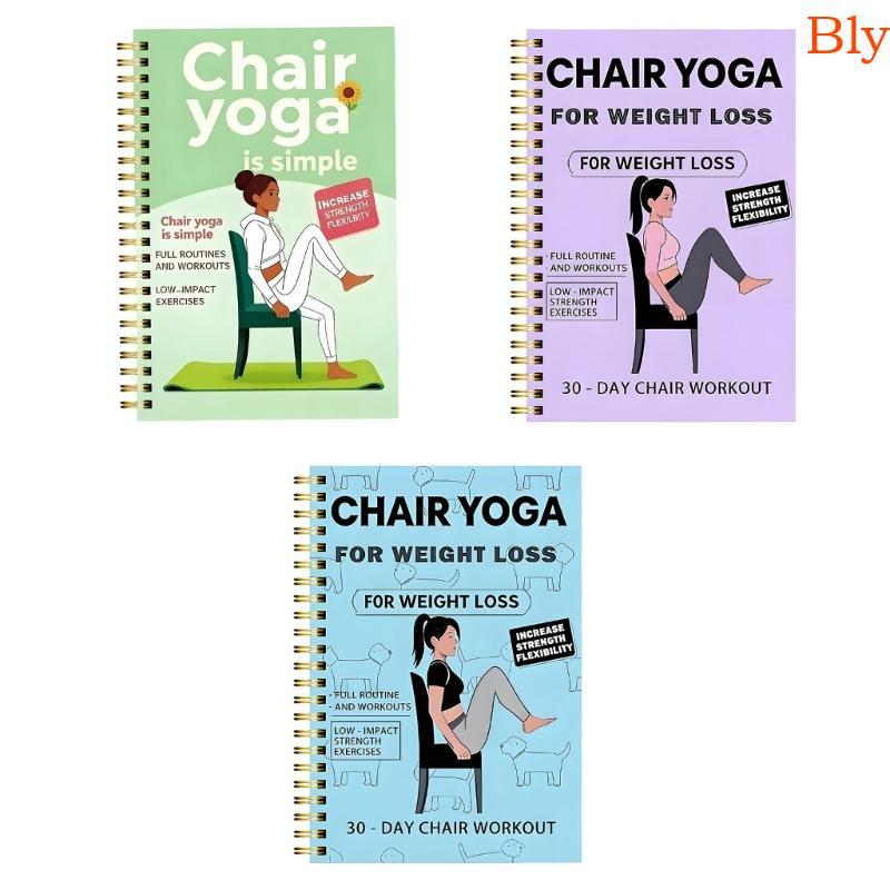 Bly Saúde Rastreamento Espirais Caderno Yoga Perda Peso Planejador Qualidade Portátil Projetos Exercício Ativid
