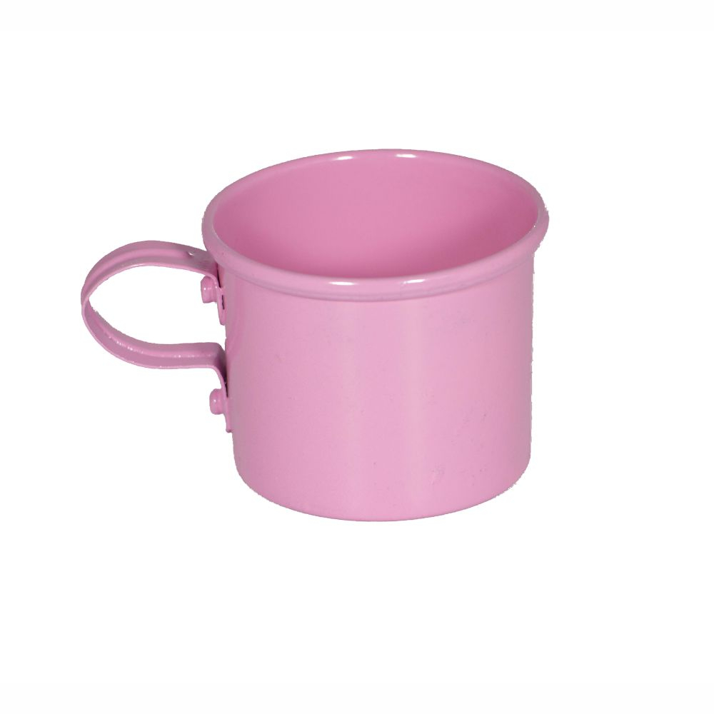KIT COM 10 MINI CANECA 100 ML EM ALUMINIO