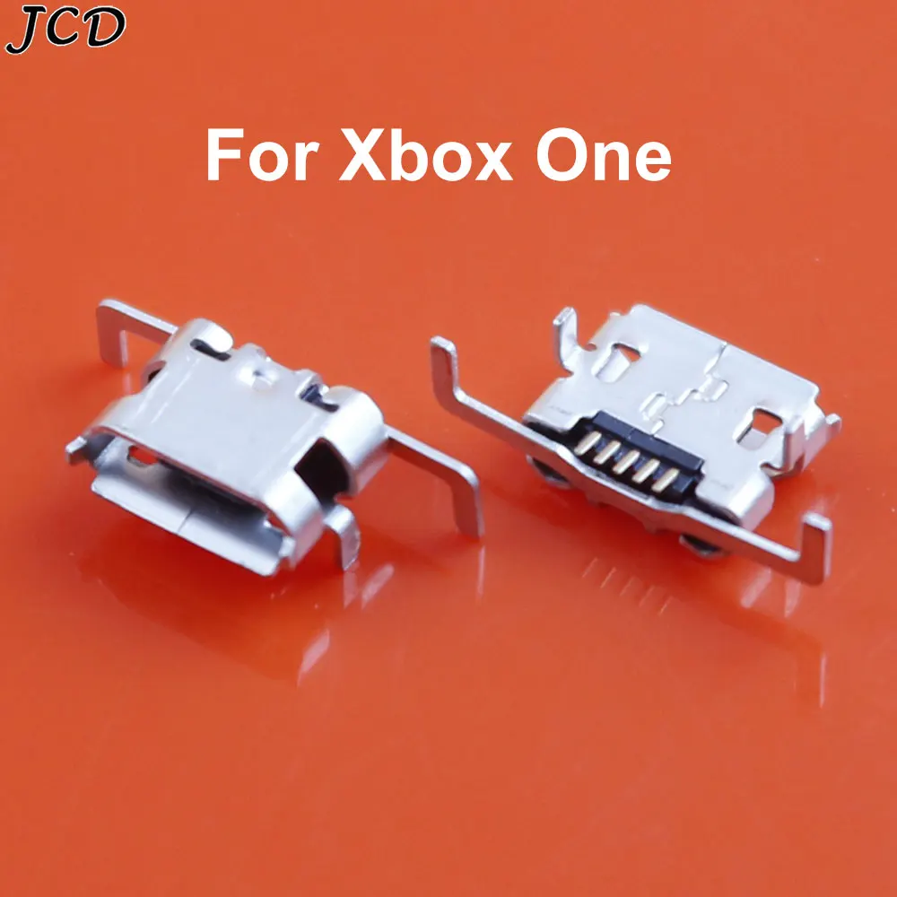 JCD 2-10pcs For Xbox One Controller Micro USB Charger Socket Power Supply Charging Port Connector Dock Replacement Accessories