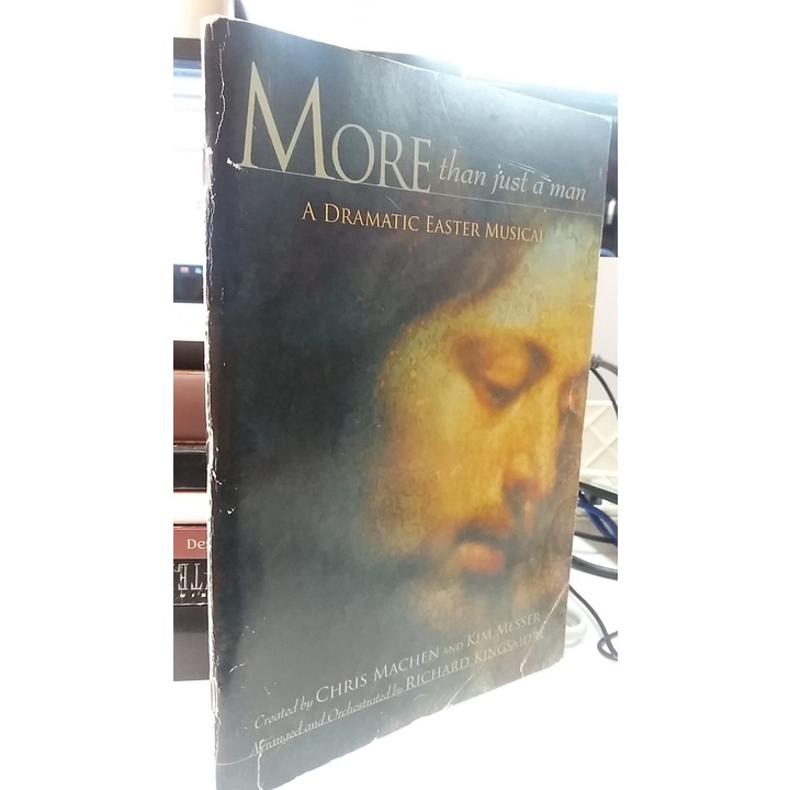 LIVRO MORE THAN JUST A MAN - COM CD - CHRIS MACHEN E KIM MESSER