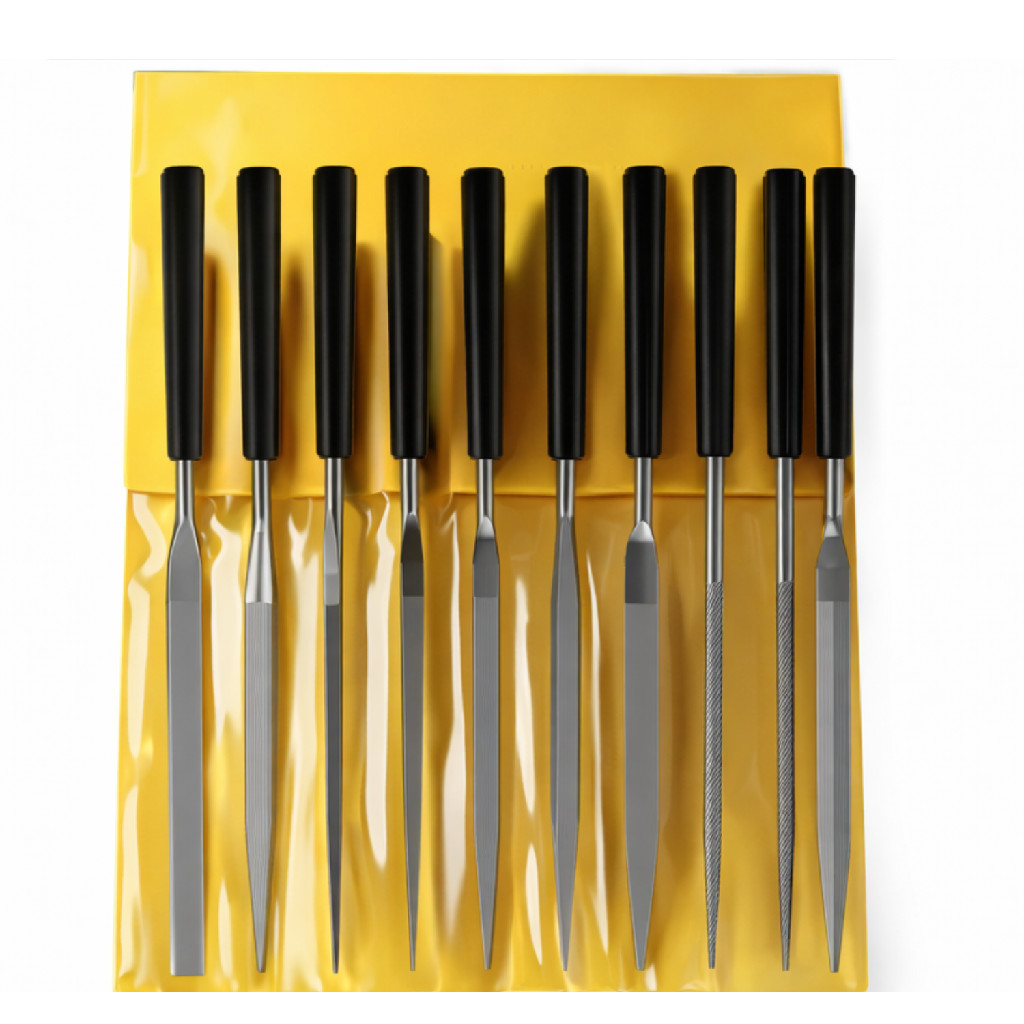 KIT 10 FERRAMENTA ARTESANATO AGULHA MINIATURA LIMAS PRECISAO