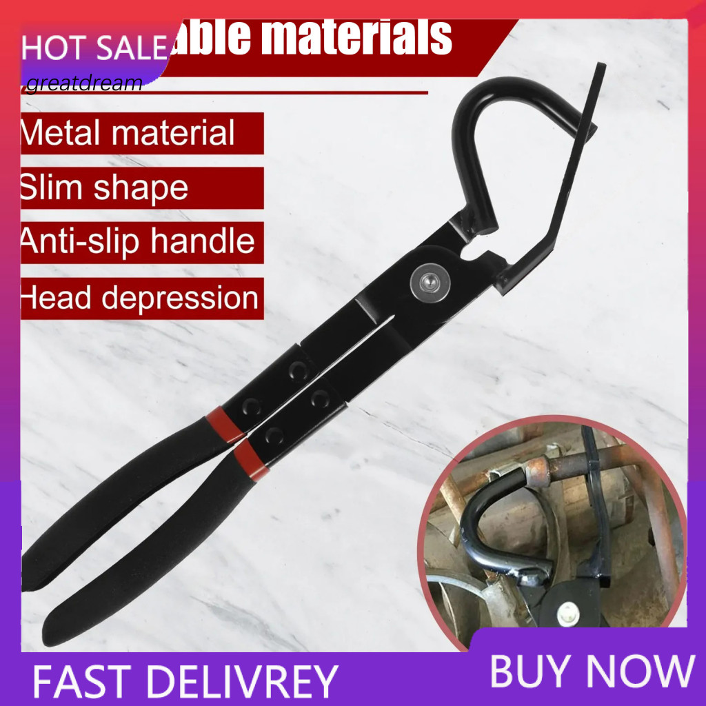 Automotive Exhaust Pliers Hanger Plier Heavy Duty Removal Tool Durable for Car Truck Rubber Bracket Separation Easy Use