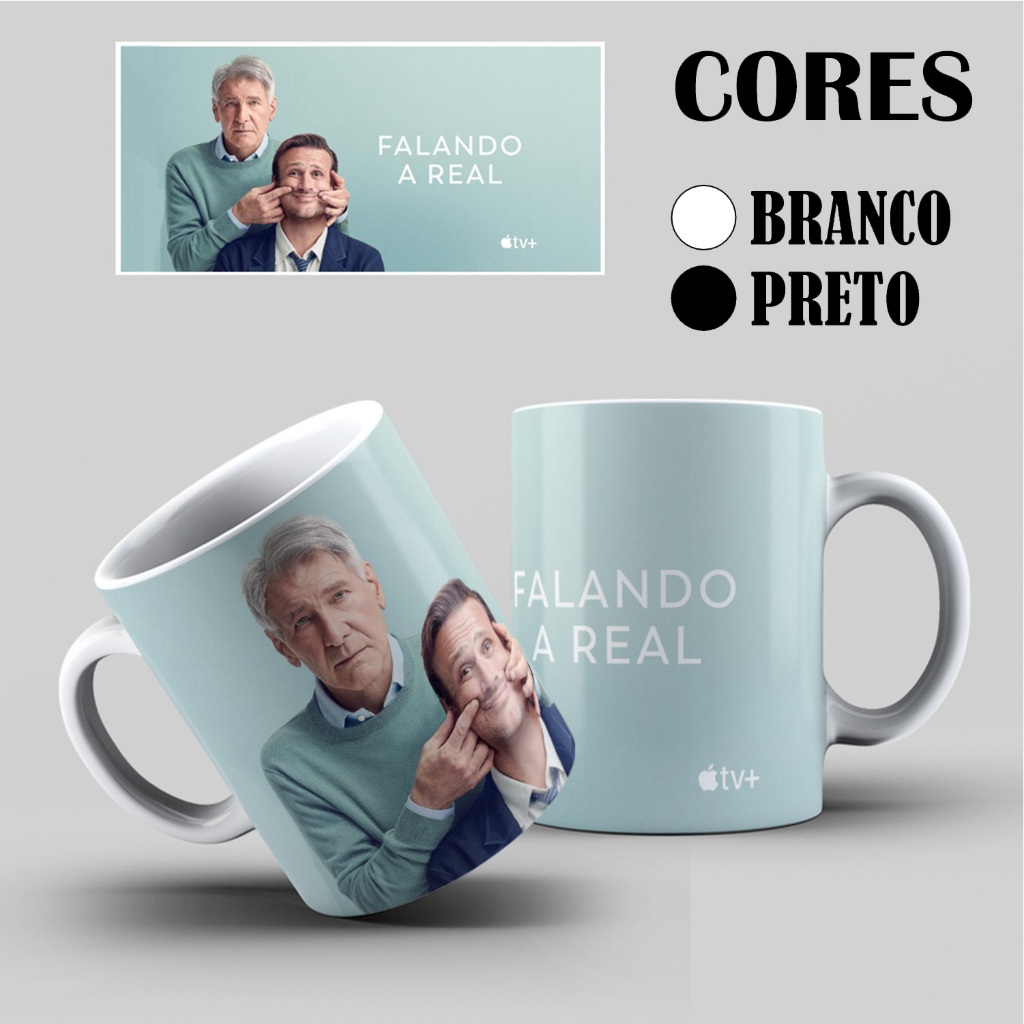 Caneca Falando a Real (Série): Vários Modelos - Casa e Louça