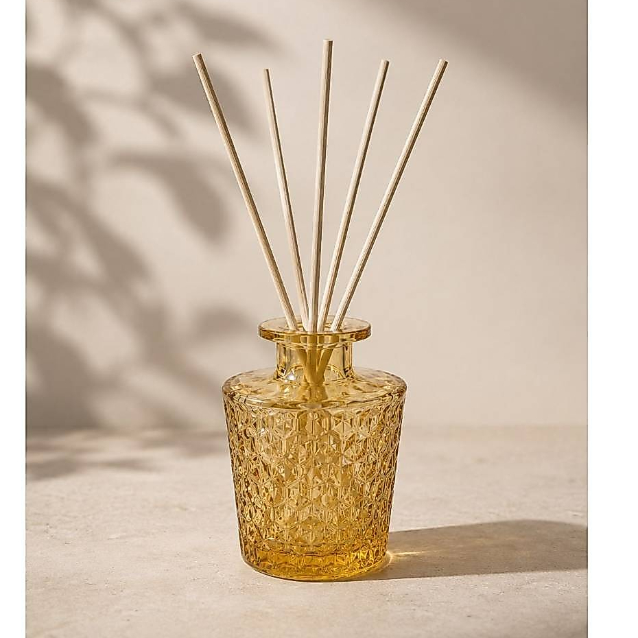 Mini Garrafa Difusor Vaso De Vidro de Ambiente Com Varetas