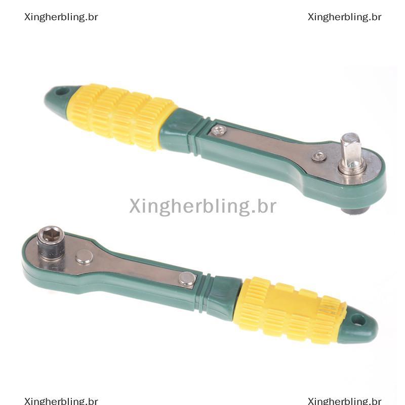 XBBR Portátil Mini 1/4 Cabeça Chave De Fenda Pólo 6.35 Qui Catraca Soet Ferramenta Quente