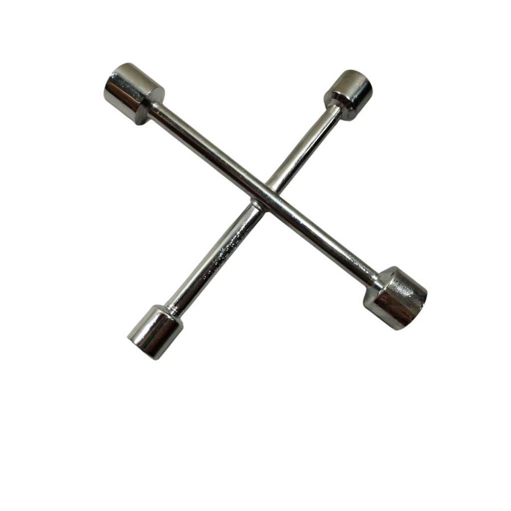 Mini Chave De Roda 4 Bocas tipo cruz  11, 13, 15, 17mm