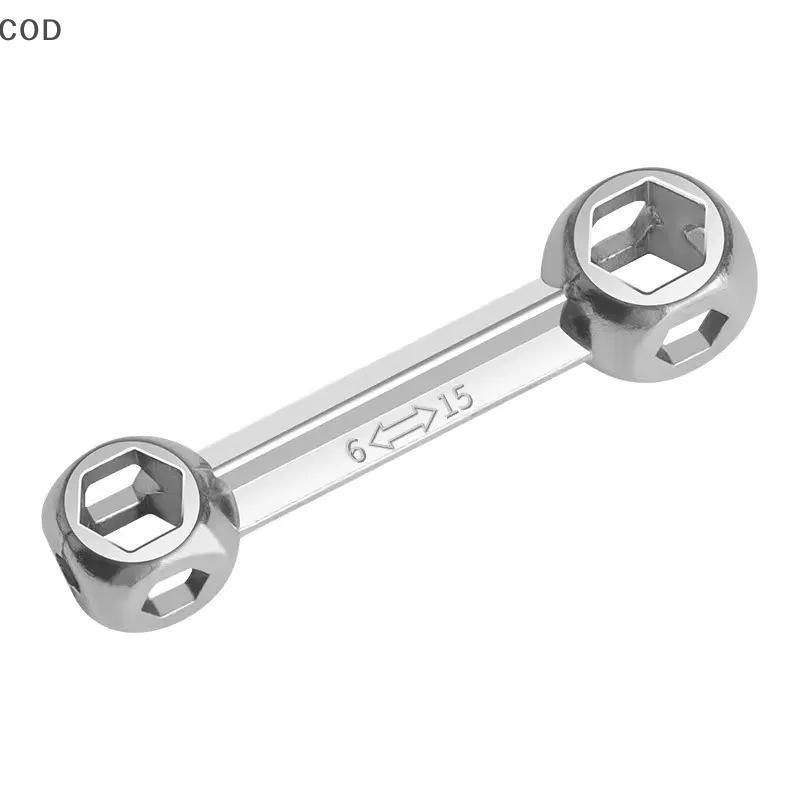 [YSB] 1/2/3 Unidades Mini Chave Sextavada Portátil 10 Em 1 Manga Hexagonal De Osso Ferramenta Para Reparos Automotivos P