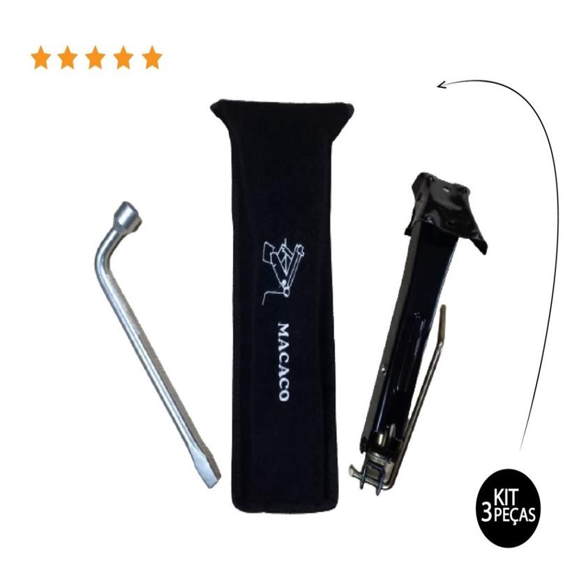 Macaco Automotivo Carro Chave De Roda 19mm e Bolsa Fiat Envio Imediato