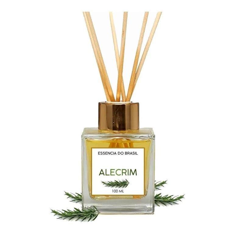 Difusor Luxo P/ Banheiro - Óleo Essencial Purificador 100ml