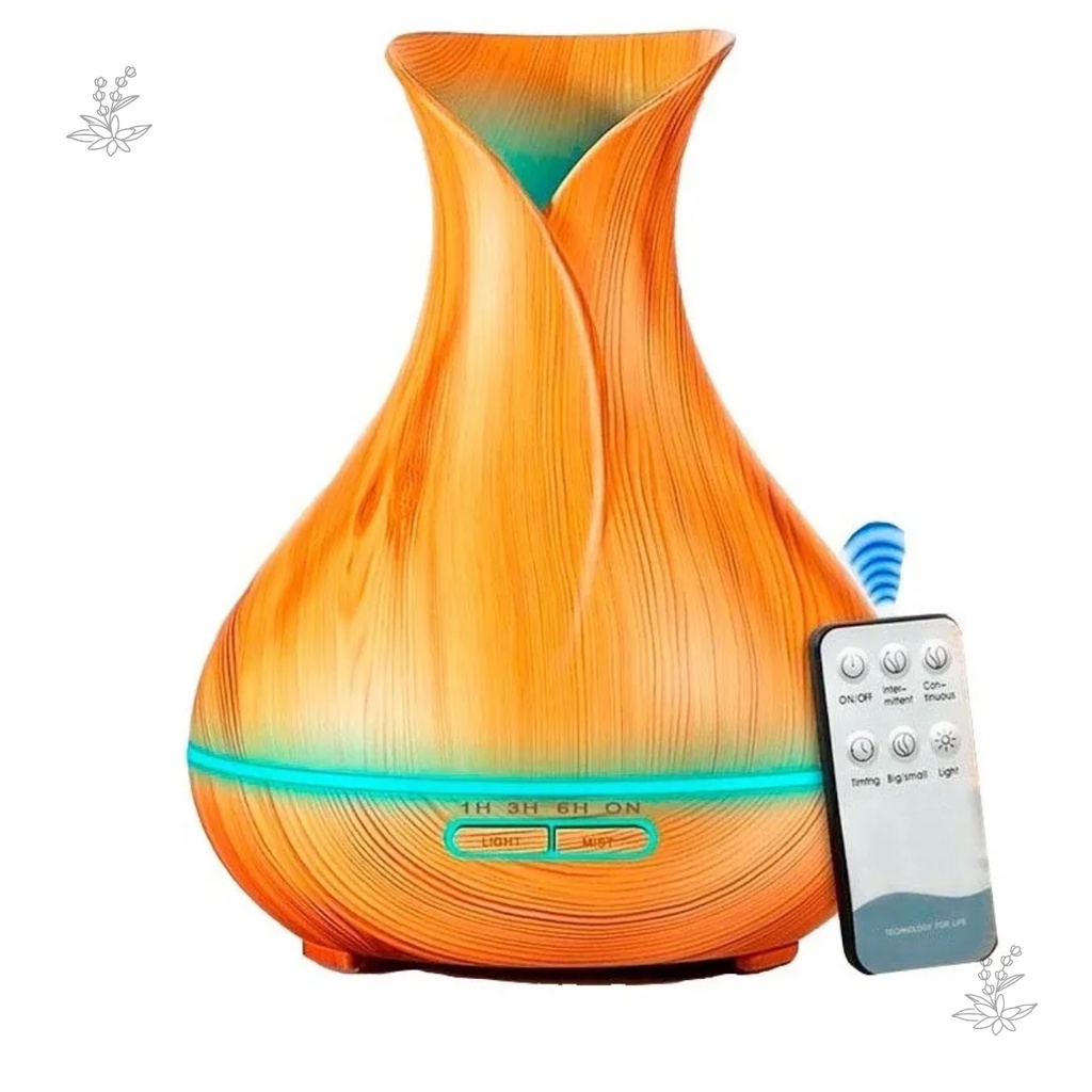 Difusor De Aromas Ultrasonico Potente Para Óleos Essenciais