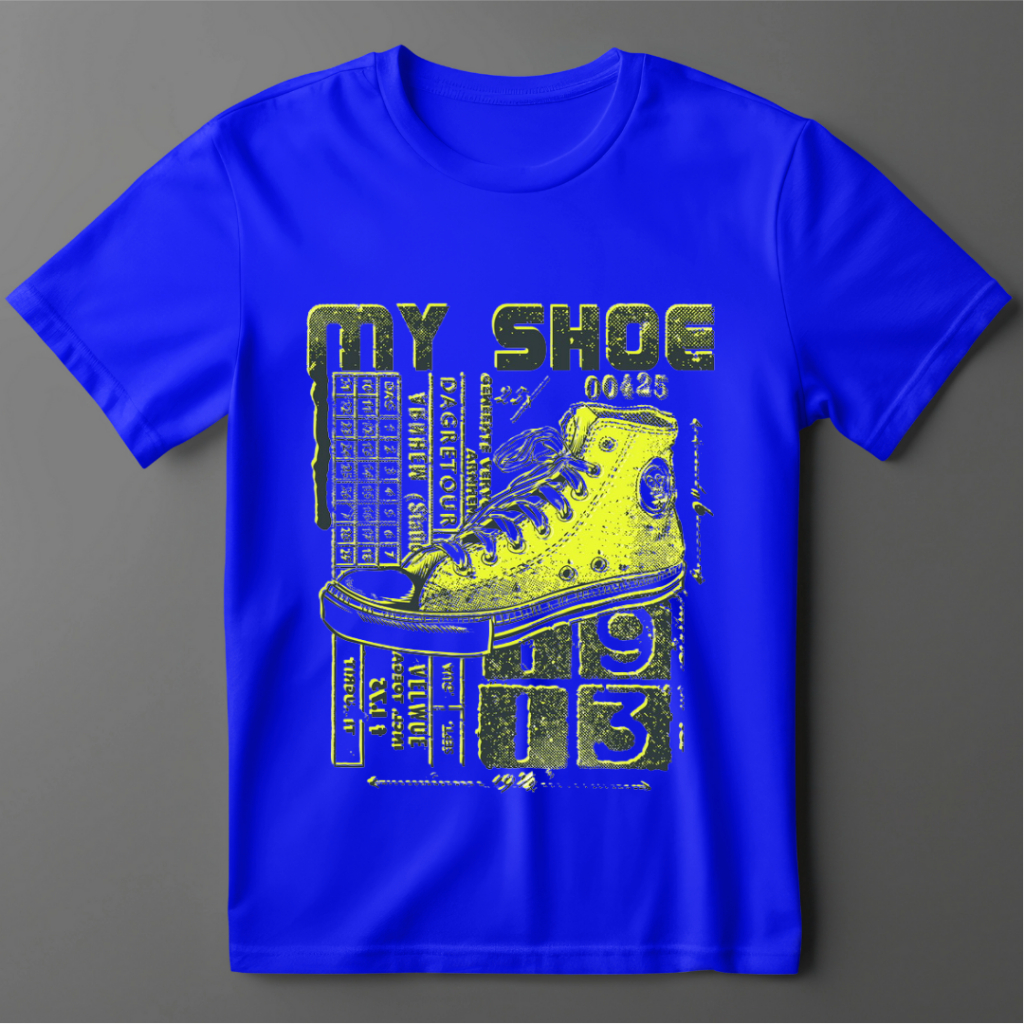 Camisa My Shoe Tênis T-shirt 100% Algodão 30.1 Premium Postagem Rápida.
