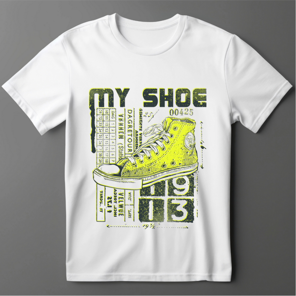 Camisa My Shoe Tênis T-shirt 100% Algodão Unissex Envio Expresso.
