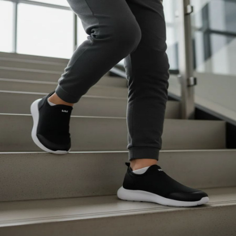 Tênis Infantil Bibi Action Preto com Branco