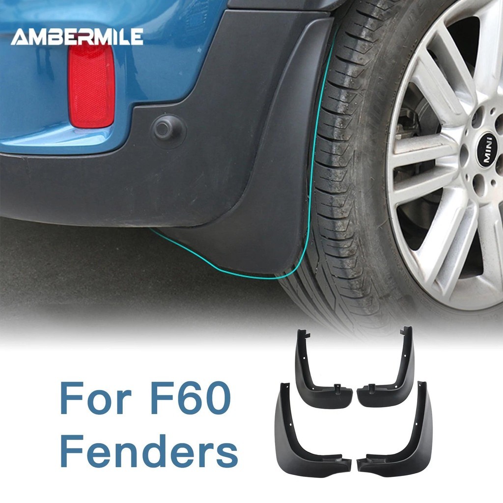 Para MINI COUNTRYMAN F60 2017 2018 2019 2020 2021 2022 2023 Mud Flaps-Lamas Respingo Guardas Fender Flare Rodas Acessóri
