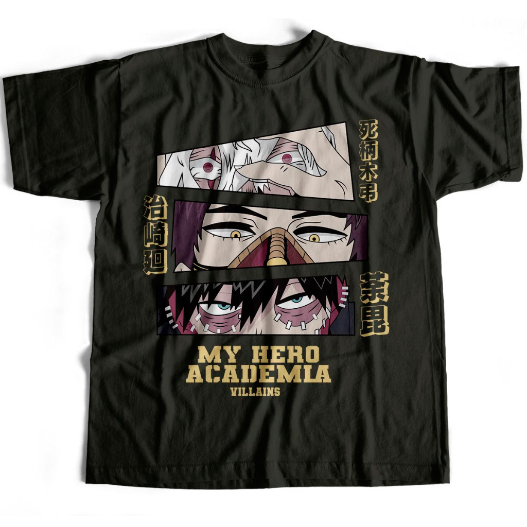 Camiseta Básica Dabi Shigaraki Overhaul Boku no Hero Vilões